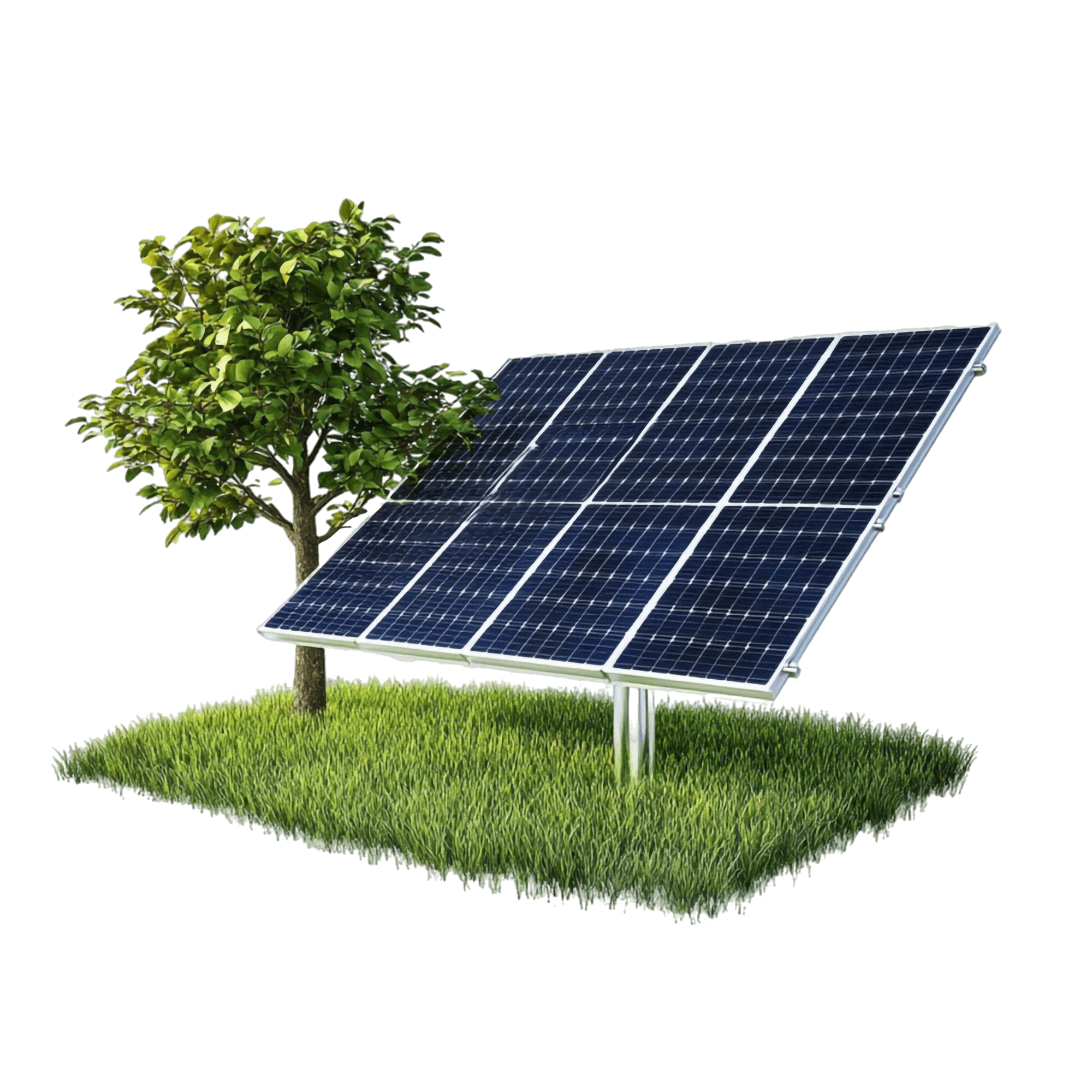 Solar Panel Illustration
